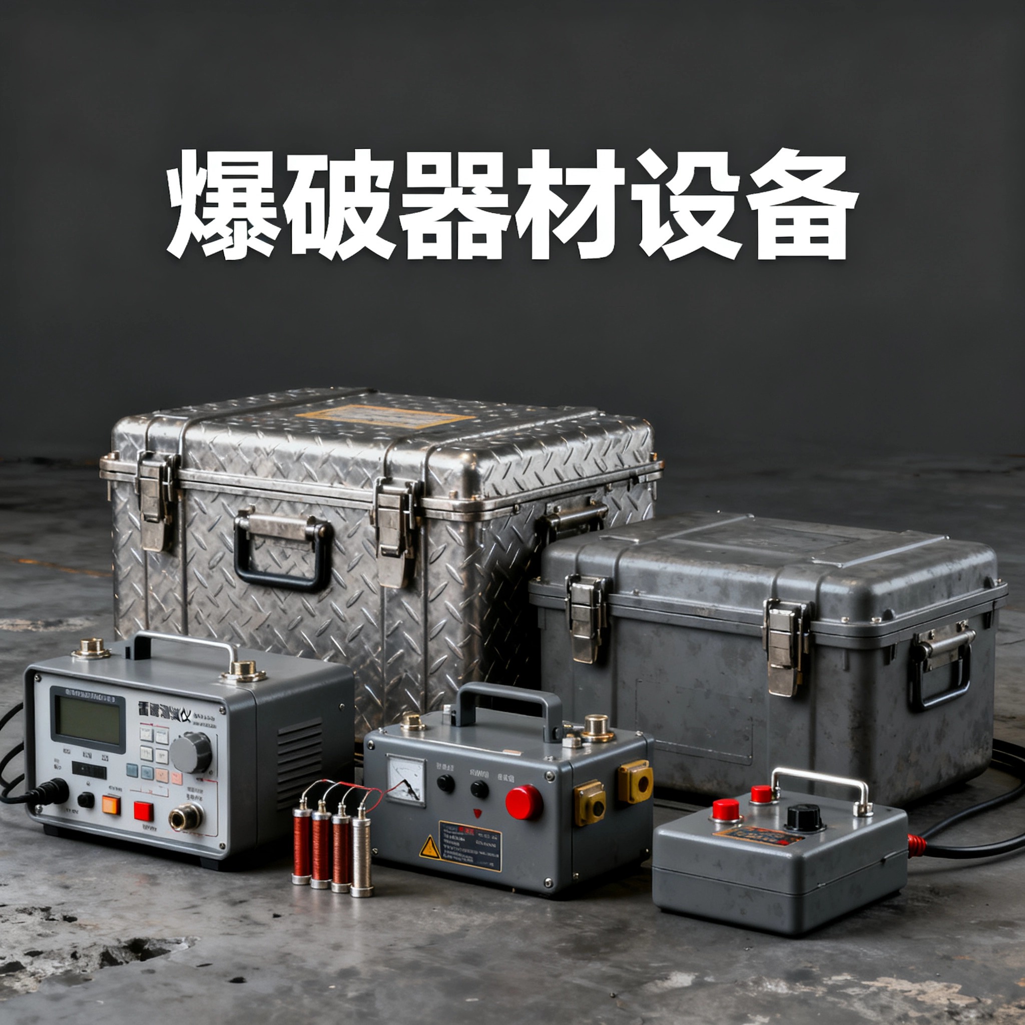 曲江爆破工程师的“兵器库”：常用器材一册通